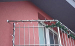 Nerezové zábradlie na balkóny, terasy, schody a francúzske okná – fotka 2